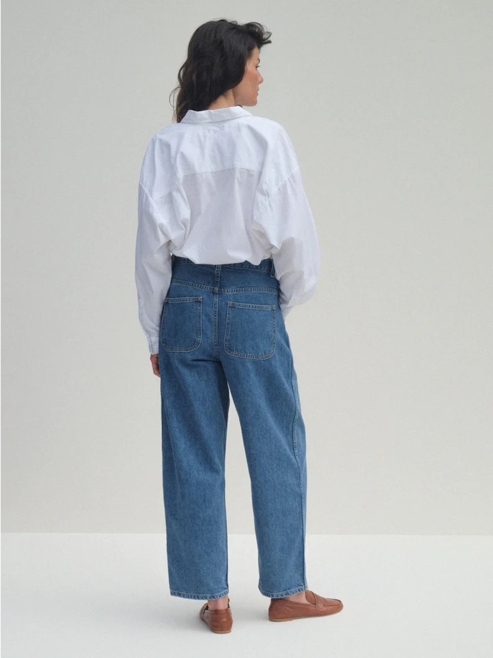 Jesse Kamm Cali Wide in Japanese Denim - Picture 2 of 2